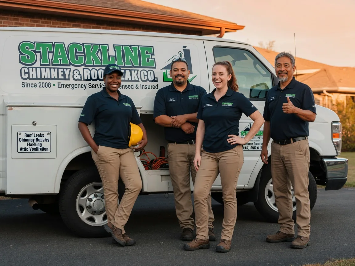 Chimney flashing repair company in Spearville, KS
